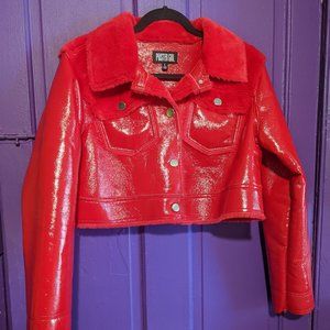 Dollskill Red Cropped Kacket